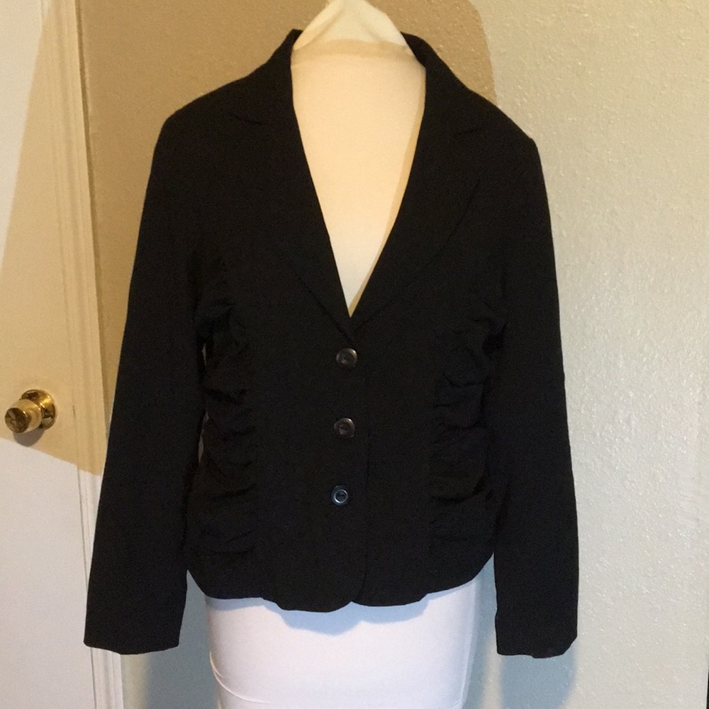 AB Studio Black Suit Jacket